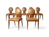 A Group of Seven 'Antelope' Chairs Designed by Juan Montoya DONATED BY JUAN MONTOYA DESIGN