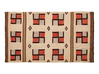 Navajo Regional Weaving, with whirling logs