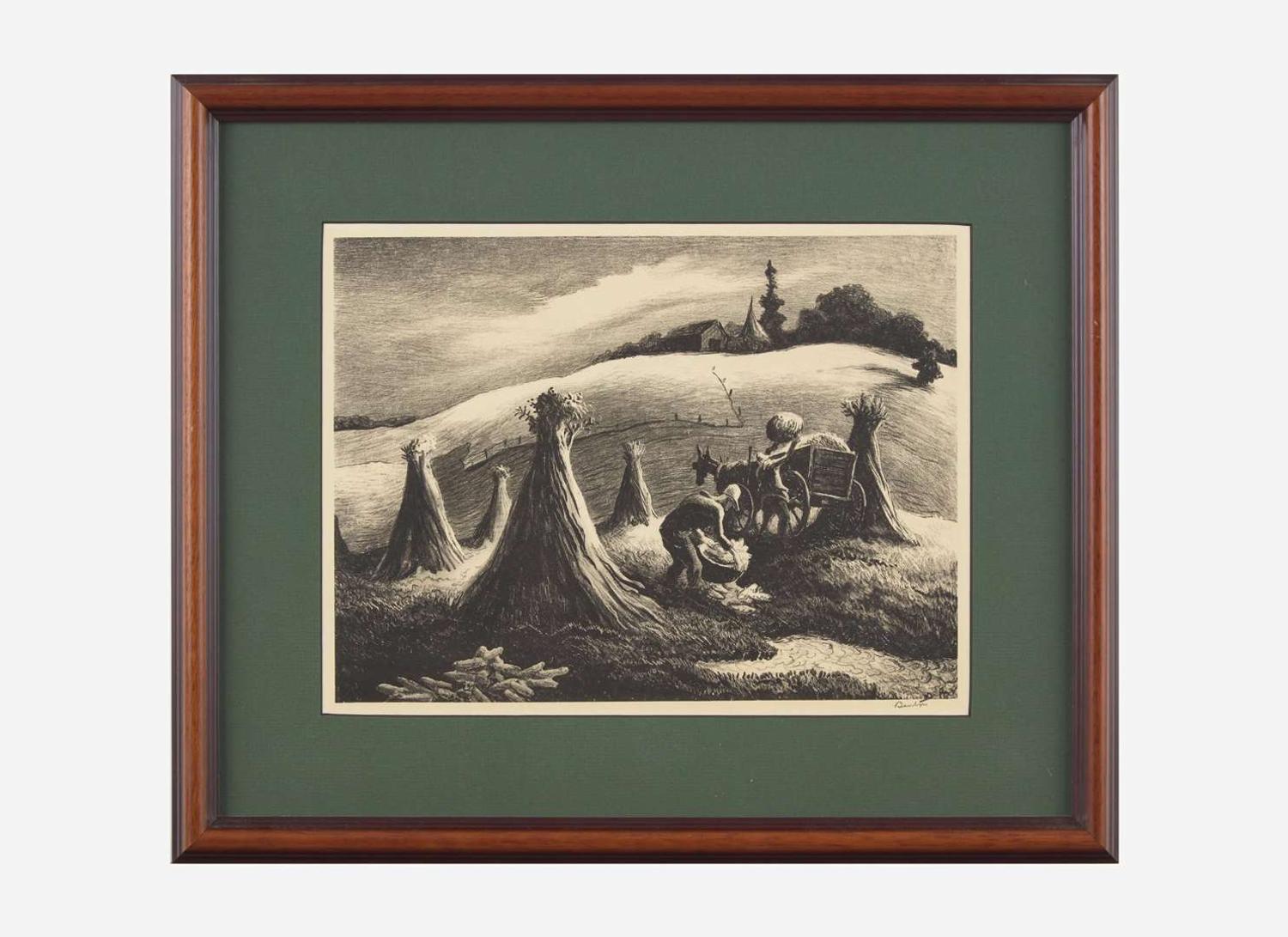 Thomas Hart Benton (American, 1889–1975) - Loading Corn