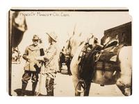 William F. "Buffalo Bill" Cody 3 photographs related to Buffalo Bill's Wild West, incl. "Sioux Princess" Julie Nelson. [ With: ] Photograph of Charlie Russell and friend.