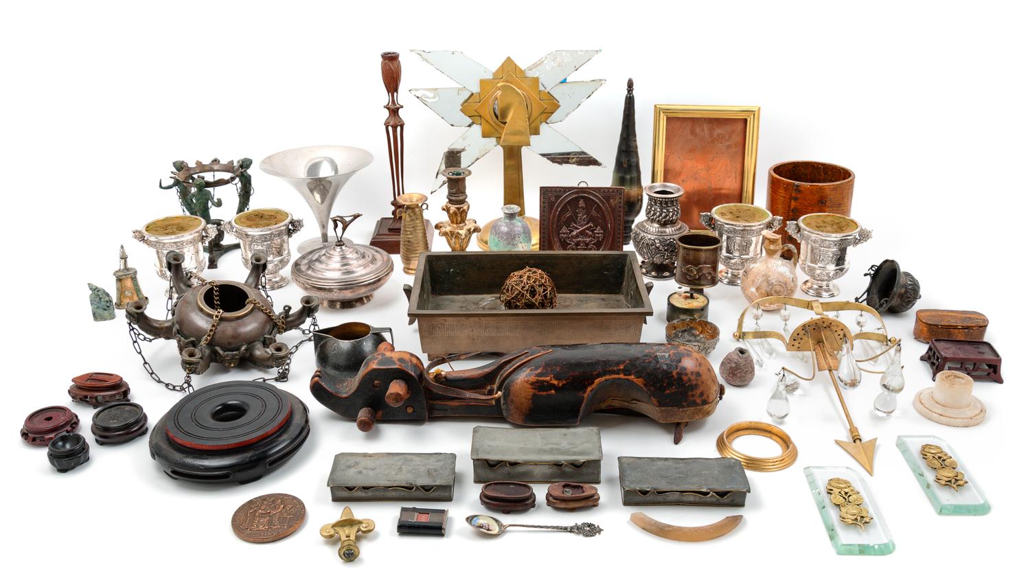 A Large Collection of Decorative Art Objects
