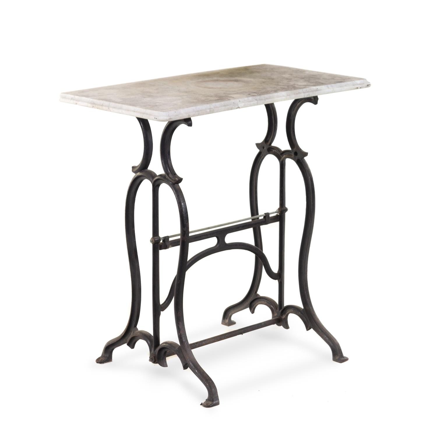 A Cast Iron Table Frame