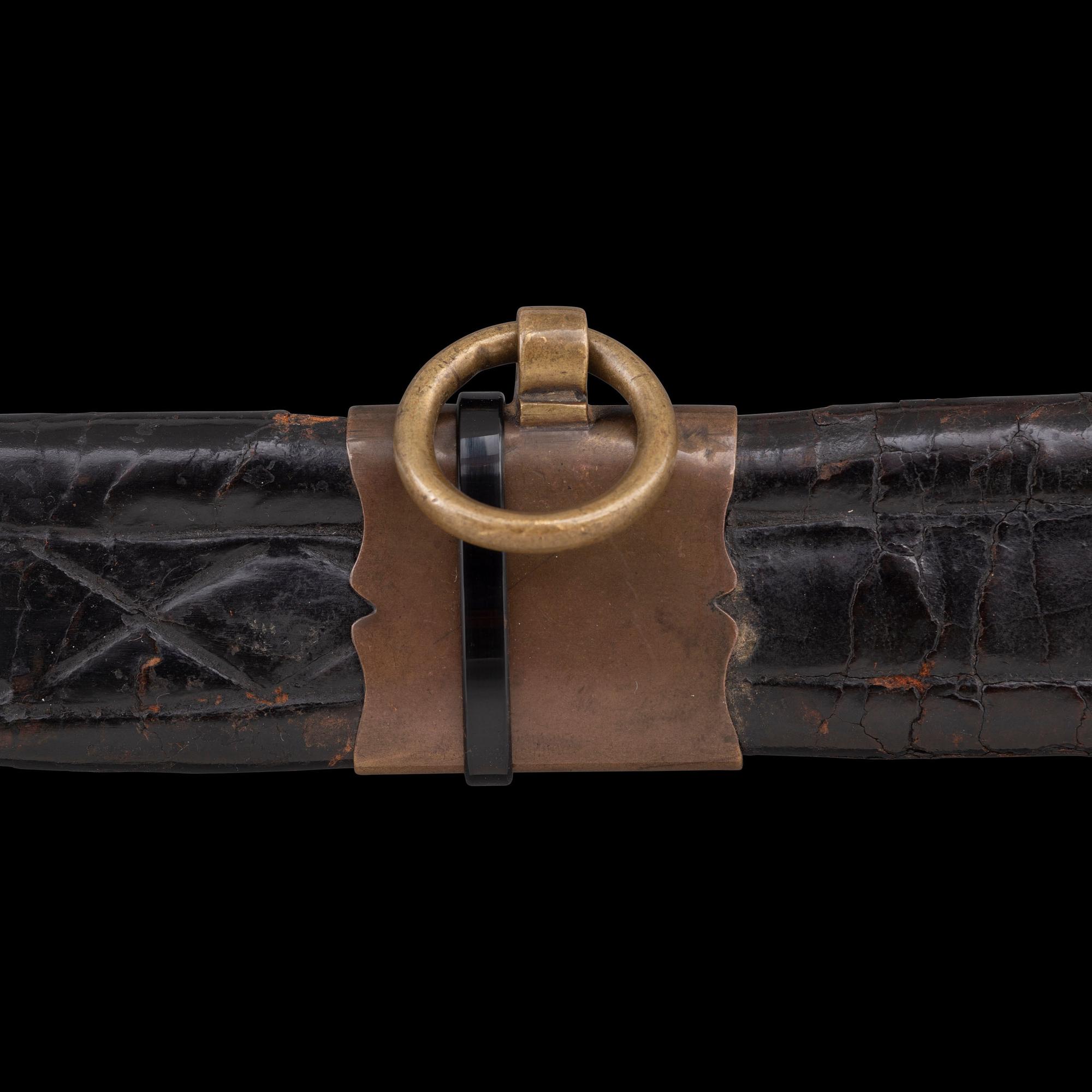 Rare Inside Guard Marked Memphis Novelty Works "Floating CS" Staff & Field Officers Sword