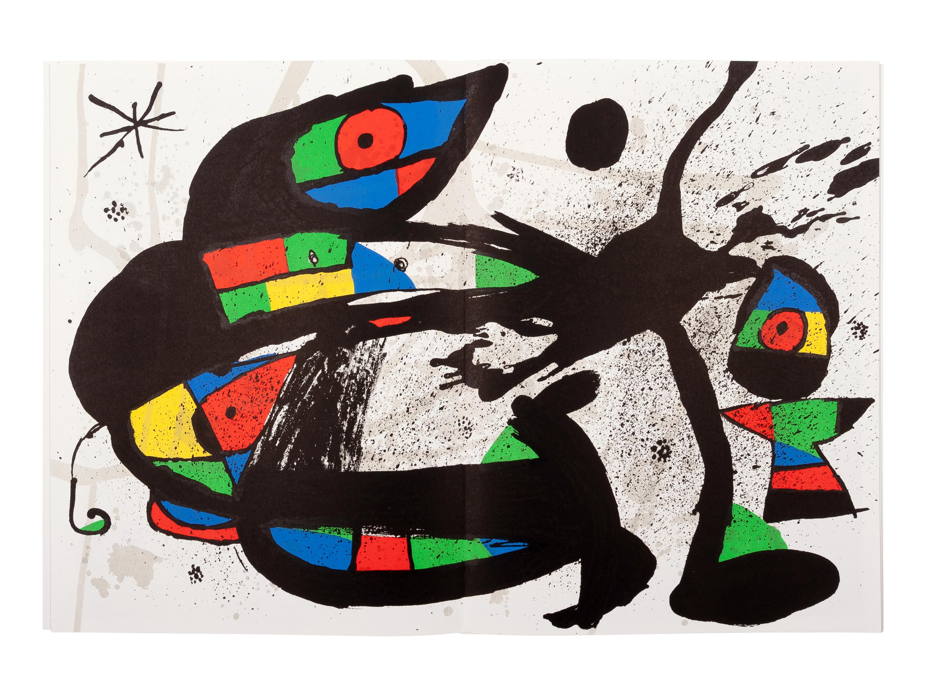 [DERRIÈRE LE MIROIR - MIRÓ]. A group of 5 Joan Miró issues, comprising: