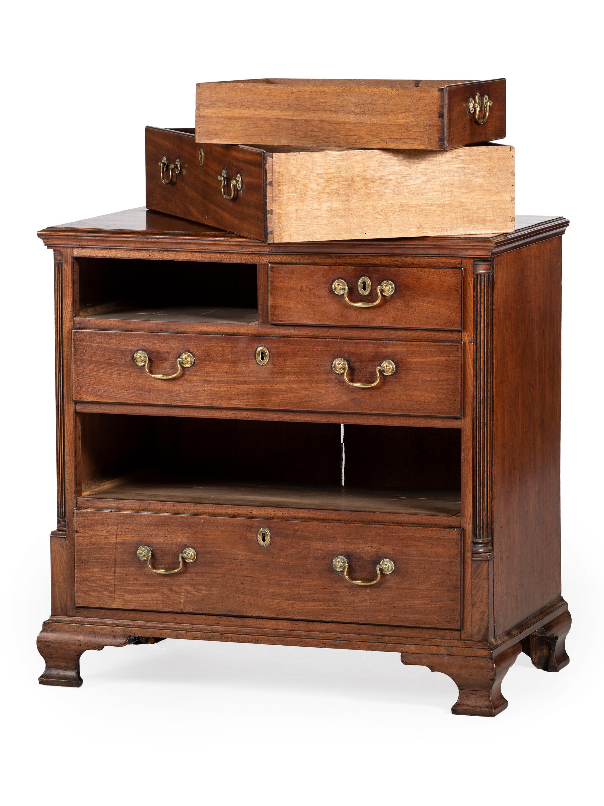 A George II Mahogany Chest of Drawers