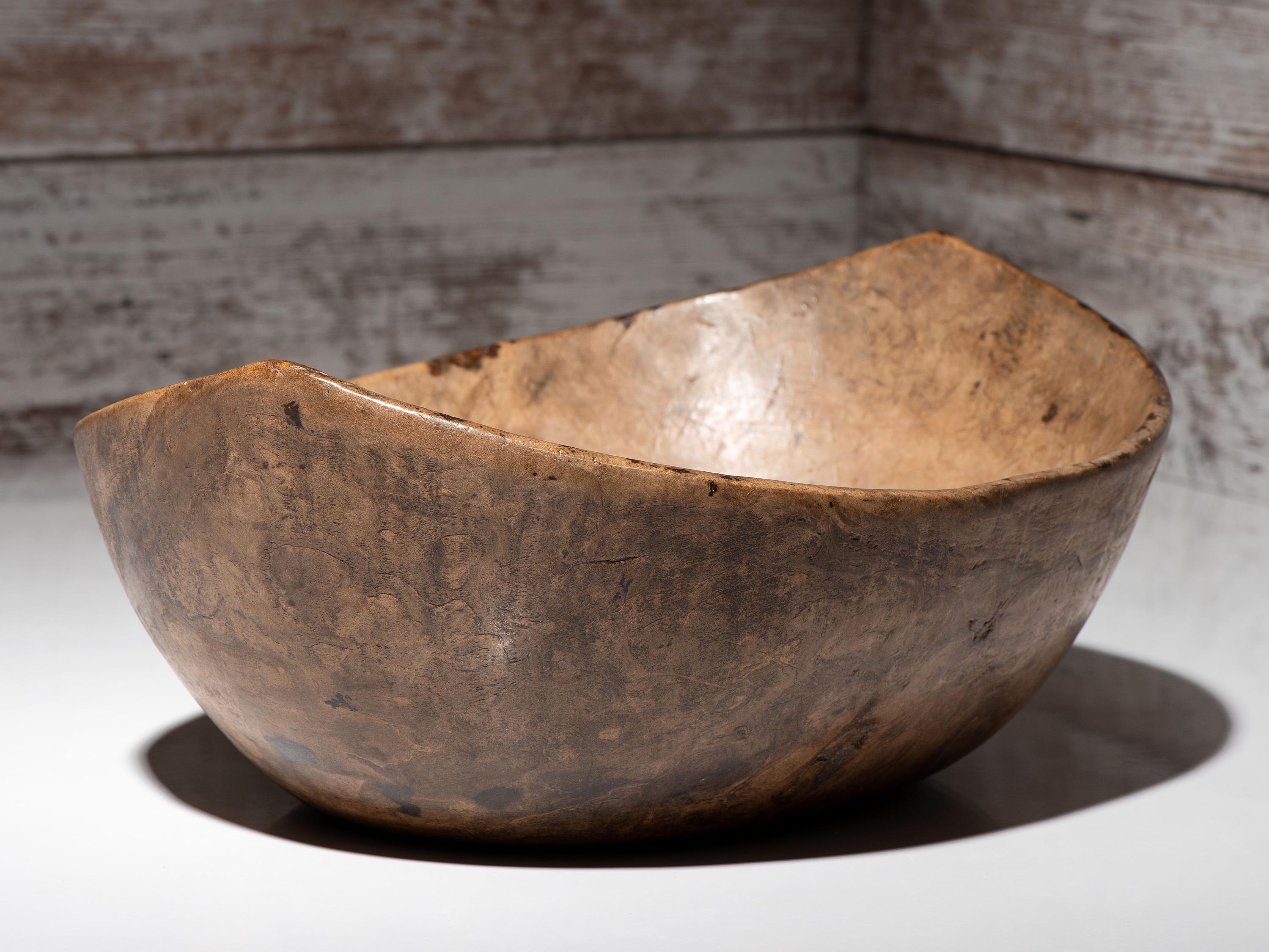 Eastern Woodlands Elm Burl Bowl
