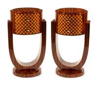 A Pair of Art Deco Style Side Tables