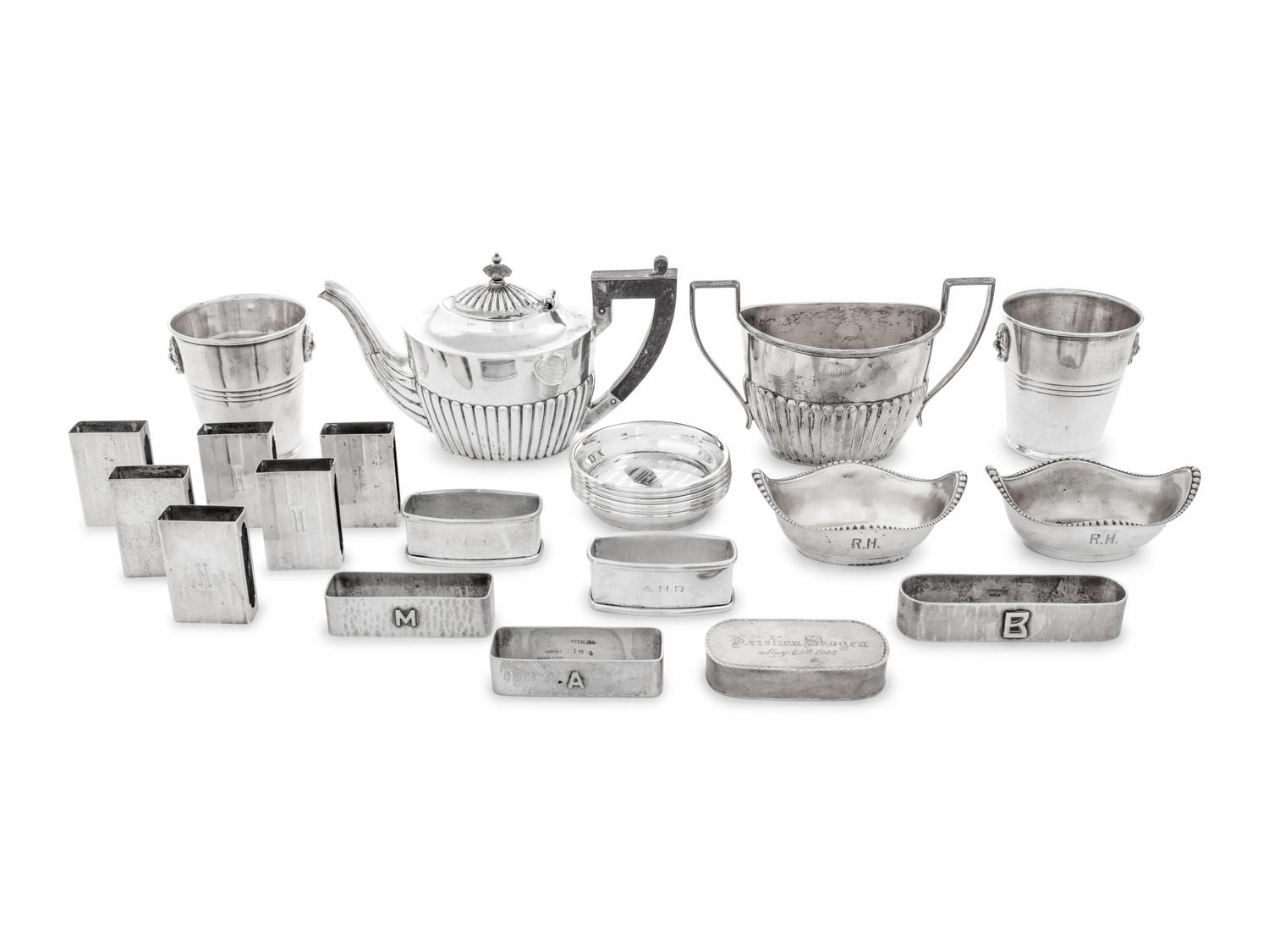 A Collection of American Silver Table Articles