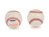 A Group of Ken Griffey Jr. Single Signed Autograph Home Run Commemorative Baseballs (Beckett Authentication Services Certified),