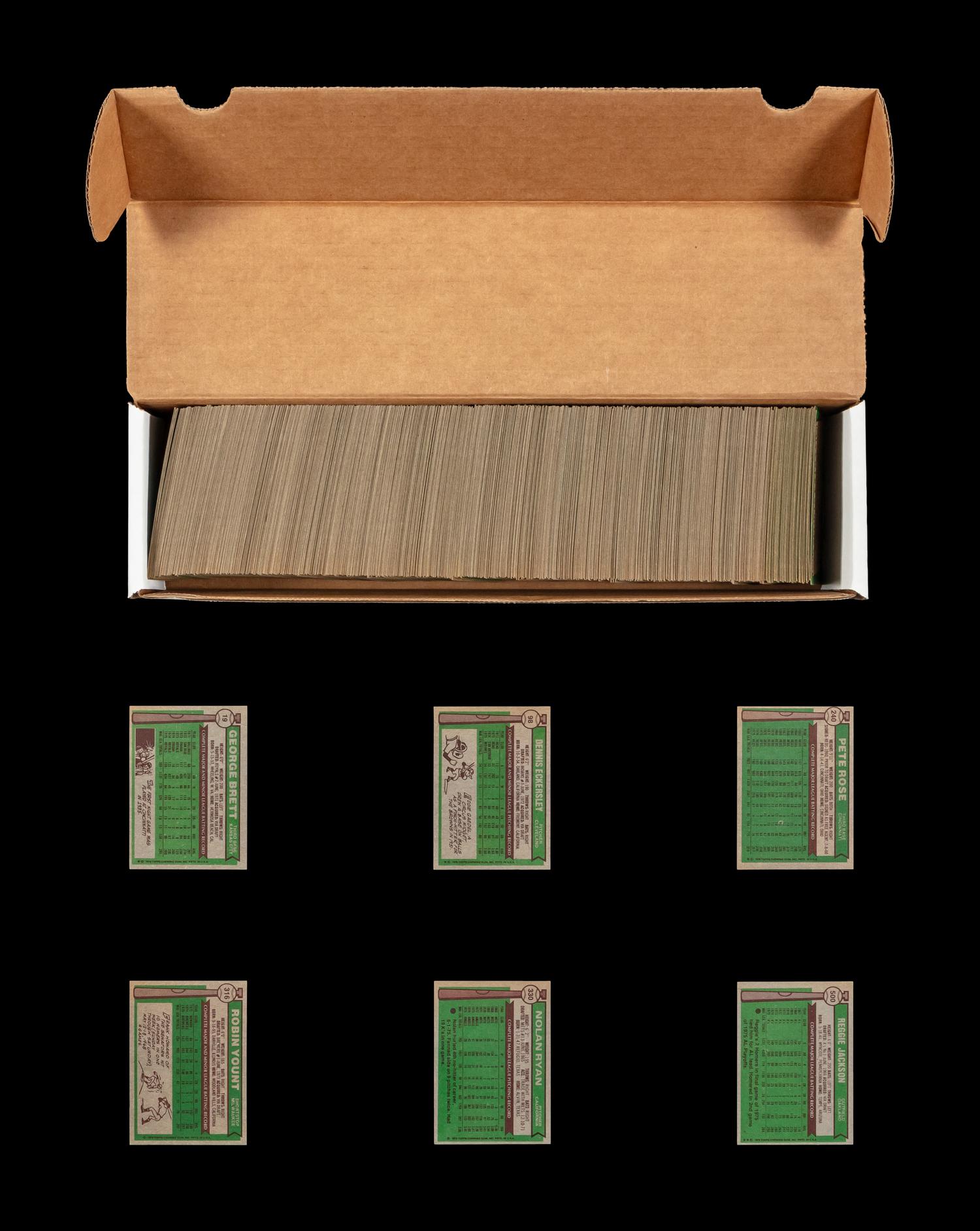 A Complete Set of 1976 Topps Baseball Cards (660/660)