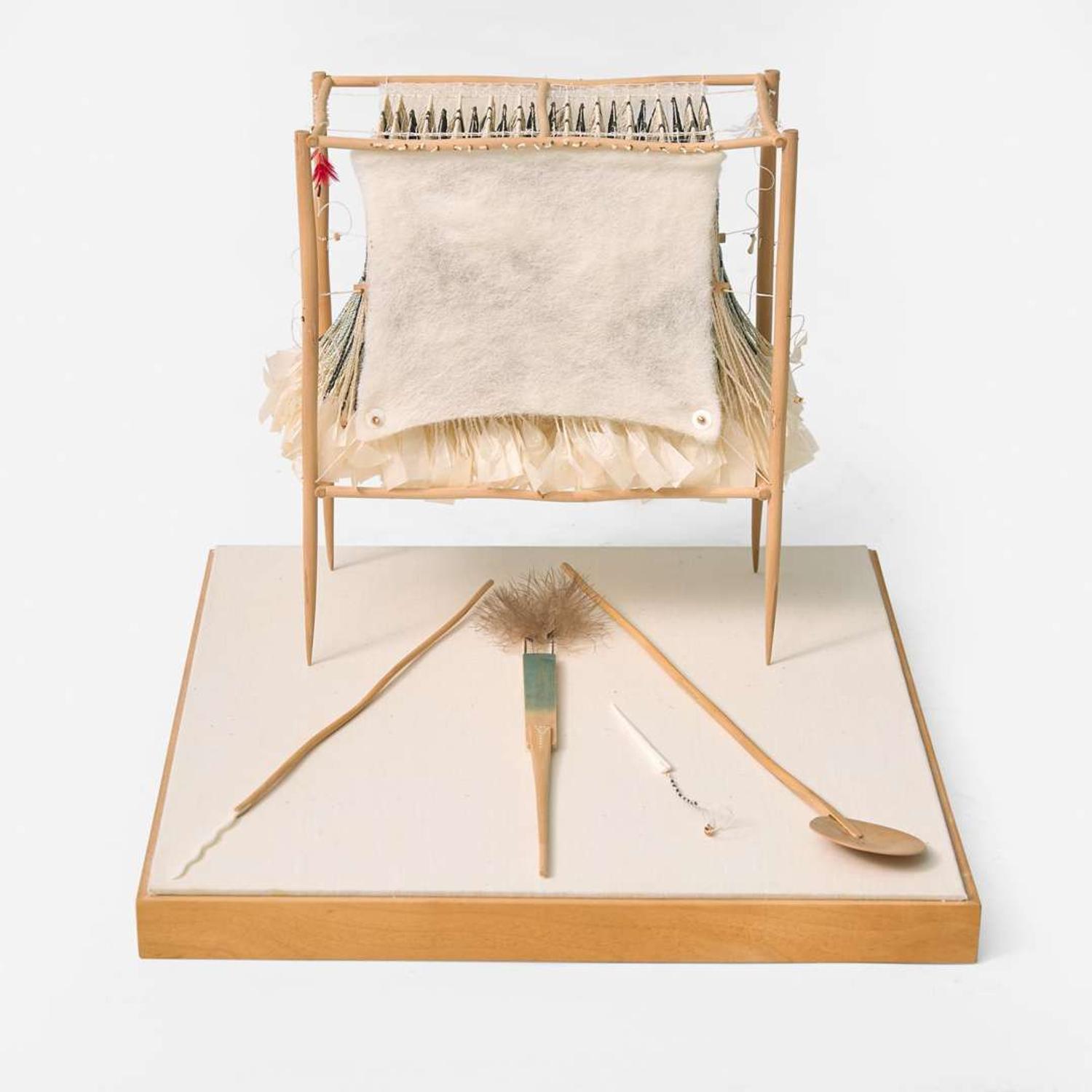 Dominic Di Mare (American, b. 1932) "Rune Bundle" Series Sculpture, USA, circa 1980