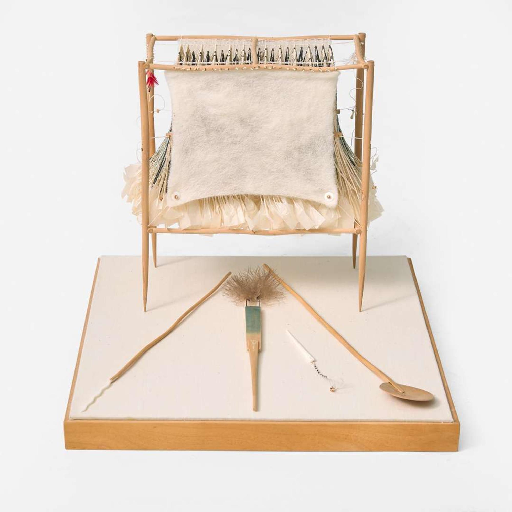 Dominic Di Mare (American, b. 1932) "Rune Bundle" Series Sculpture, USA, circa 1980