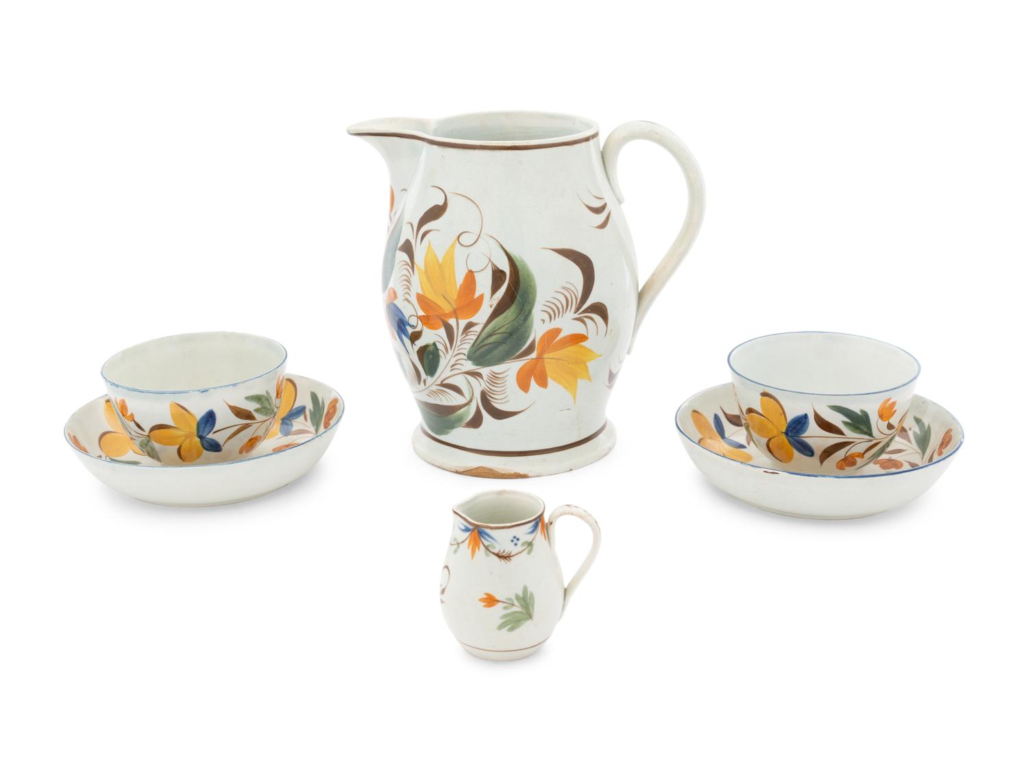 A Group of Pearlware Articles