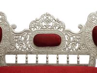 An Anglo-Colonial Style Metal-Clad Seating Suite
