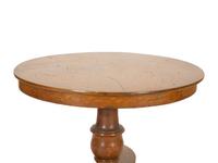A Dutch Marquetry Inlaid Center Table