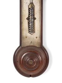 An RegencyMahogany Stick Barometer