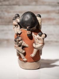 Pottery Storyteller, with Eleven Children