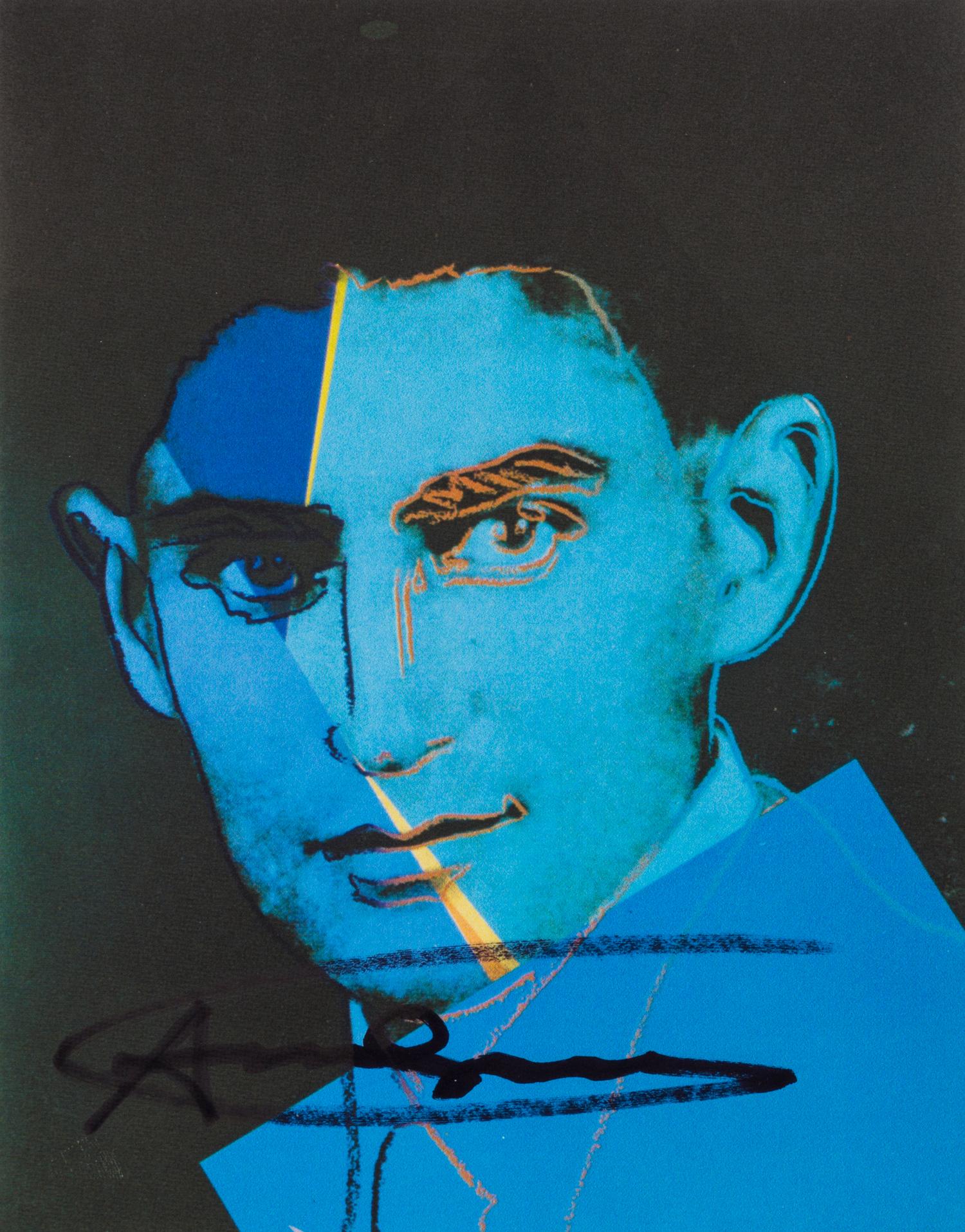 Andy Warhol, (American, 1928-1987), Ten Portraits of Jews of the Twentieth Century, 1980 (set of ten announcement cards from the Jewish