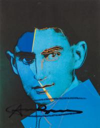 Andy Warhol, (American, 1928-1987), Ten Portraits of Jews of the Twentieth Century, 1980 (set of ten announcement cards from the Jewish