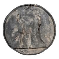 Four Lead Wall Plaques Depicting the Four Ages of Man Attributed to Bertel Thorvaldsen (Danish, c. 1770-1844)