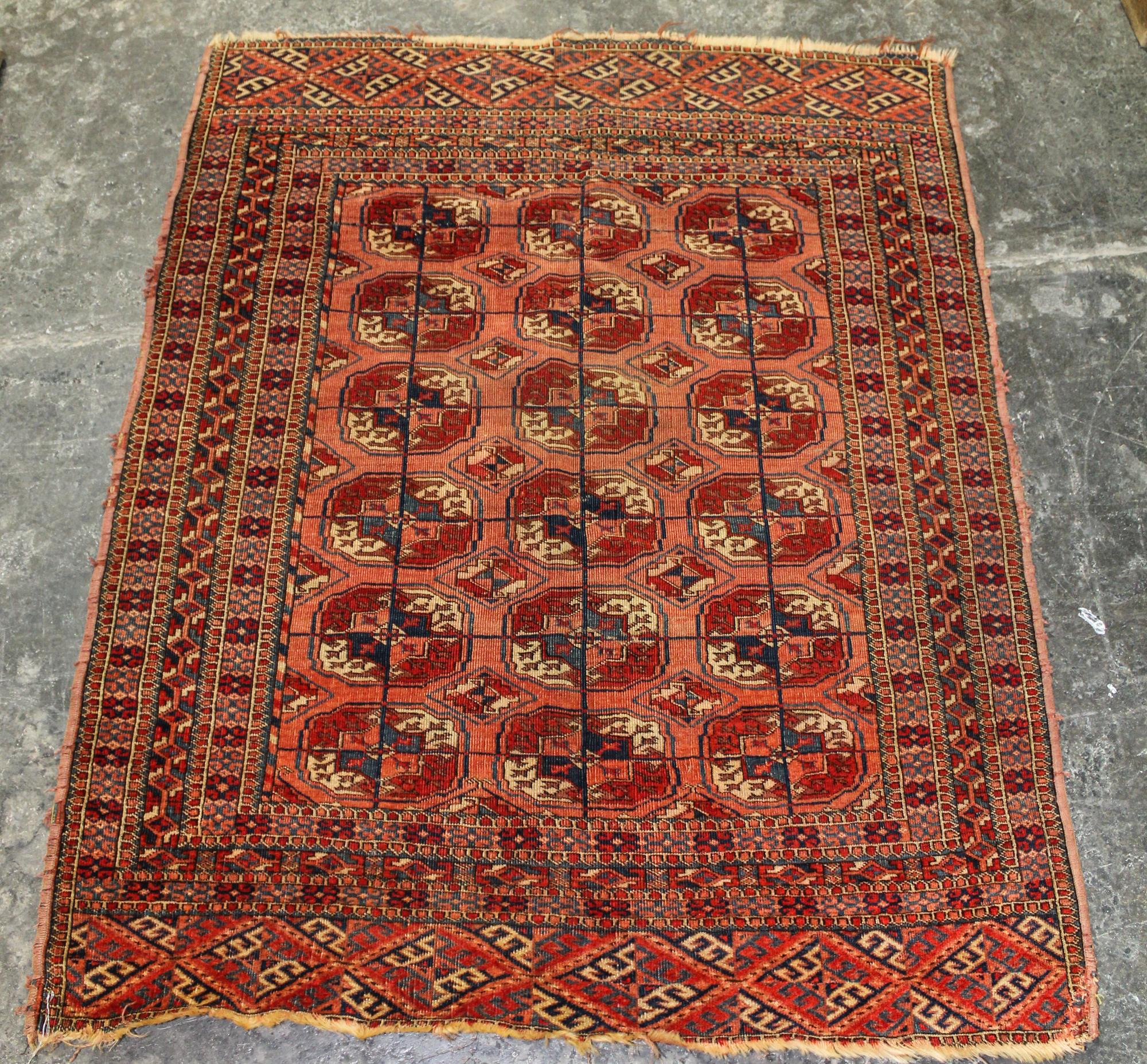 A Beluch Wool Rug 4 feet 5 inches x 3 feet 5 inches. — EARLY 20TH CENTURY