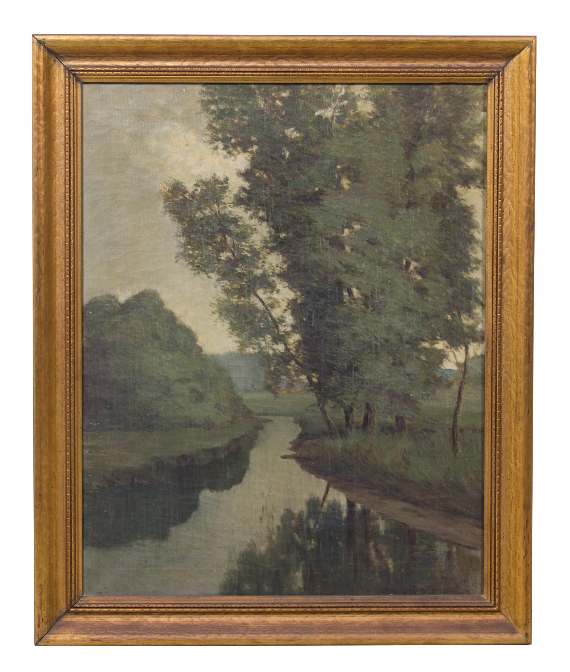 Thomas Shrewsbury Parkhurst, (American, 1853-1923), Field and Stream