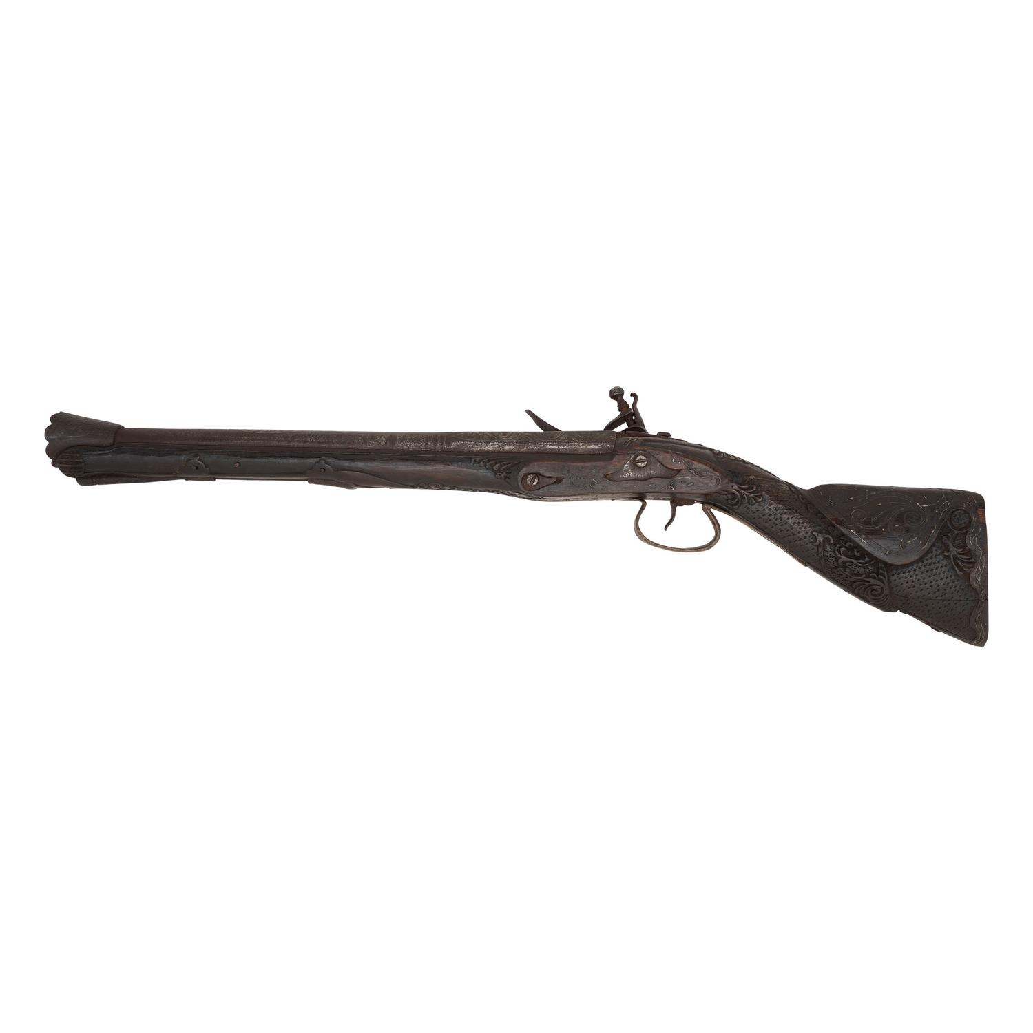 19th Century Ottoman Knee Gun