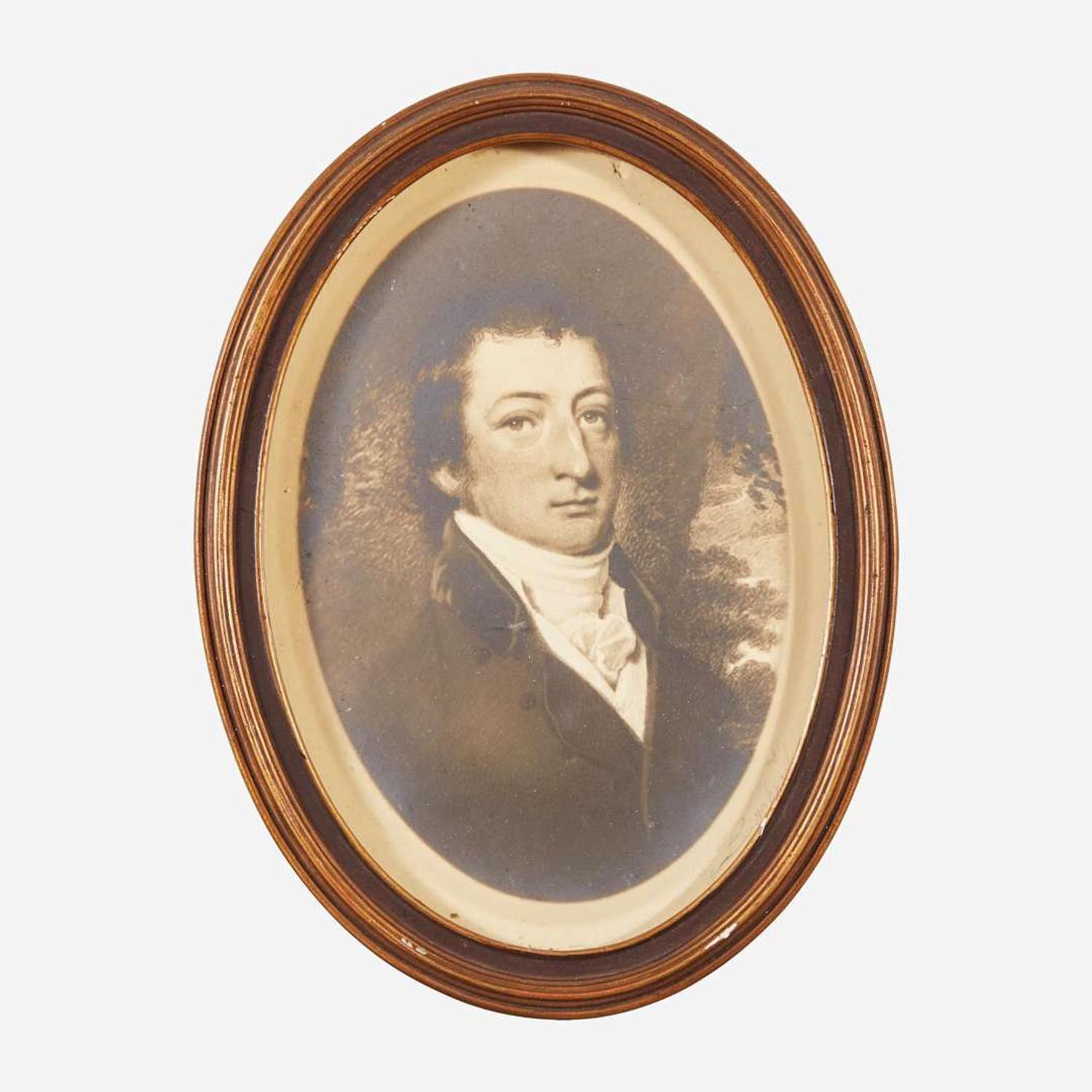 Sarah Miriam Peale (1800-1885) Portrait of William Bond Martin, Jr. (1802-1828) of Baltimore, Maryland, dated "1824"