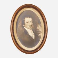 Sarah Miriam Peale (1800-1885) Portrait of William Bond Martin, Jr. (1802-1828) of Baltimore, Maryland, dated "1824"