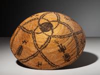 Apache Figural Basket