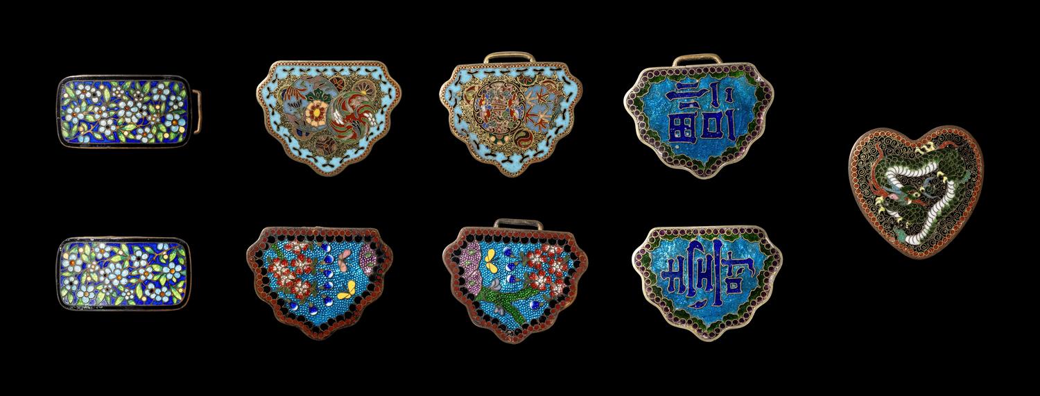 10 Japanese Cloisonné Enamel Articles