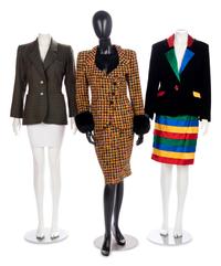 Collection of Four Vintage Designer Suits and Jackets, 1980-2000s
