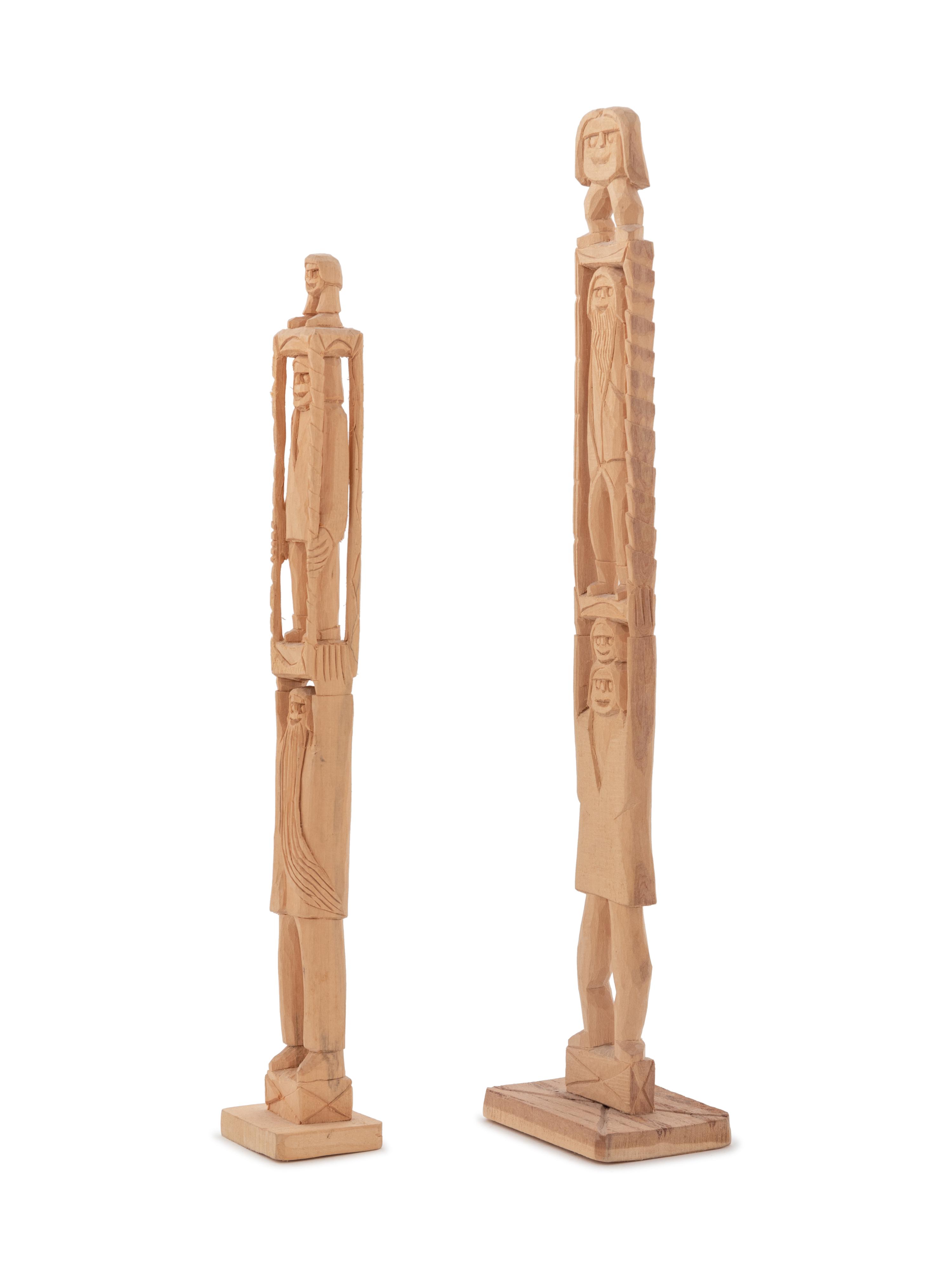 W. Va (Pair of Sculptures)
