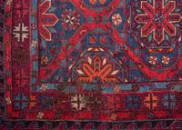 A Caucasian Soumak Wool Rug