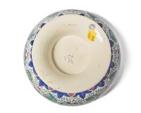 Two Wedgwood Polychrome Painted Queensware Bowls