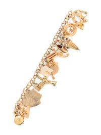 YELLOW GOLD CHARM BRACELET
