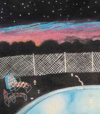 The Party's Over (Mostly Watercolor)