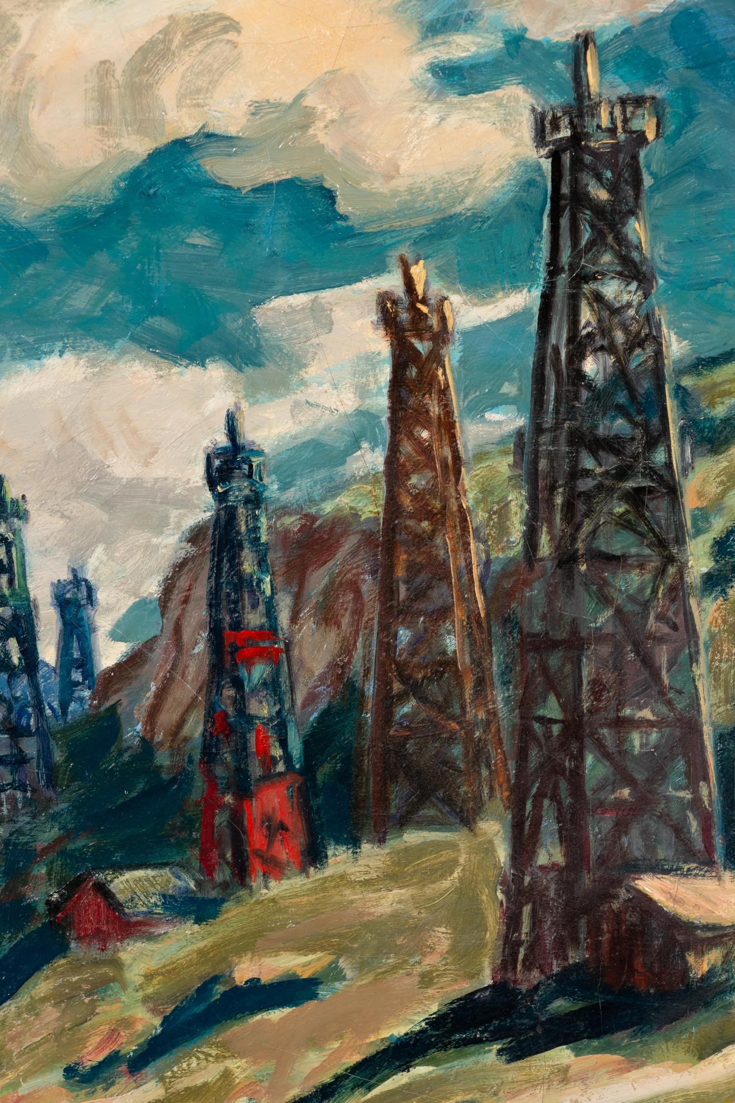 Oil Derricks, Southern California