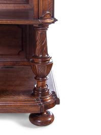 A Continental Carved Walnut Sideboard