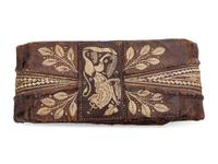An Embroidered Leather Belt