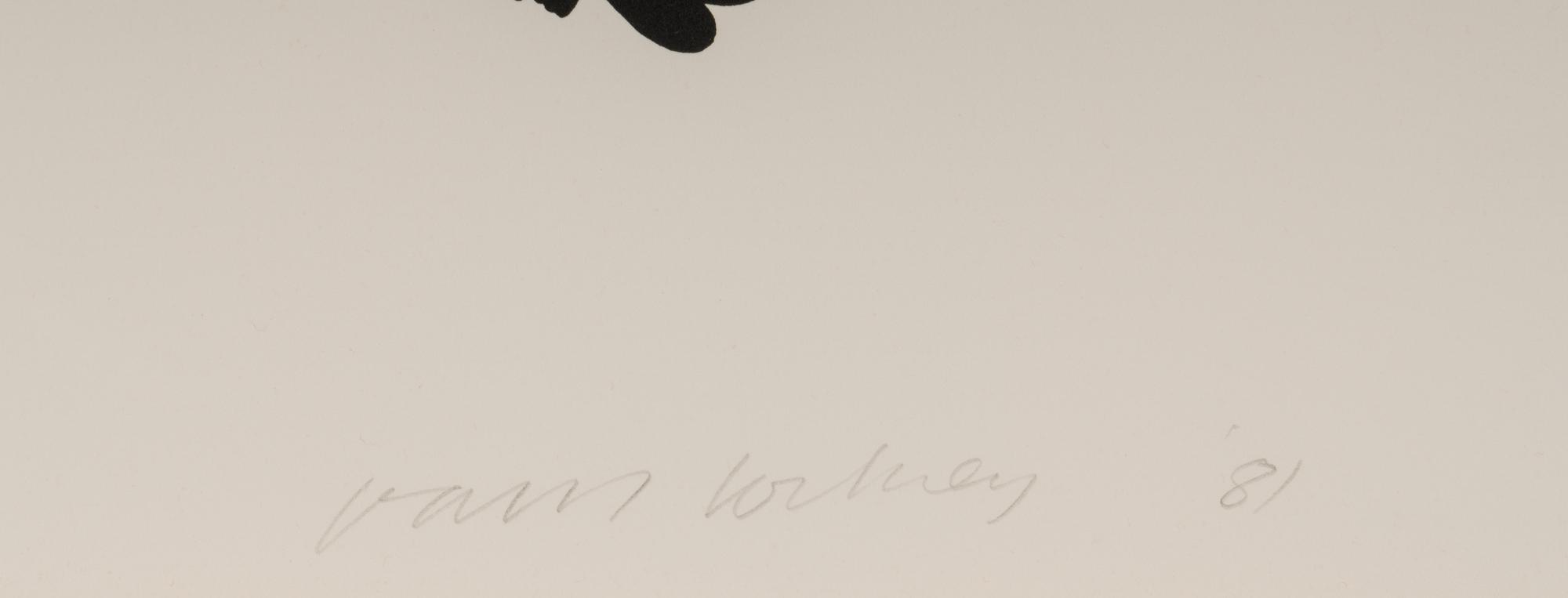 Celia (La Bergère) (from Eight Lithographs to Benefit the Foundation for Contemporary Performance Arts, Inc. ), 1981