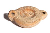 Four Graeco-Roman Pottery Oil Lamps