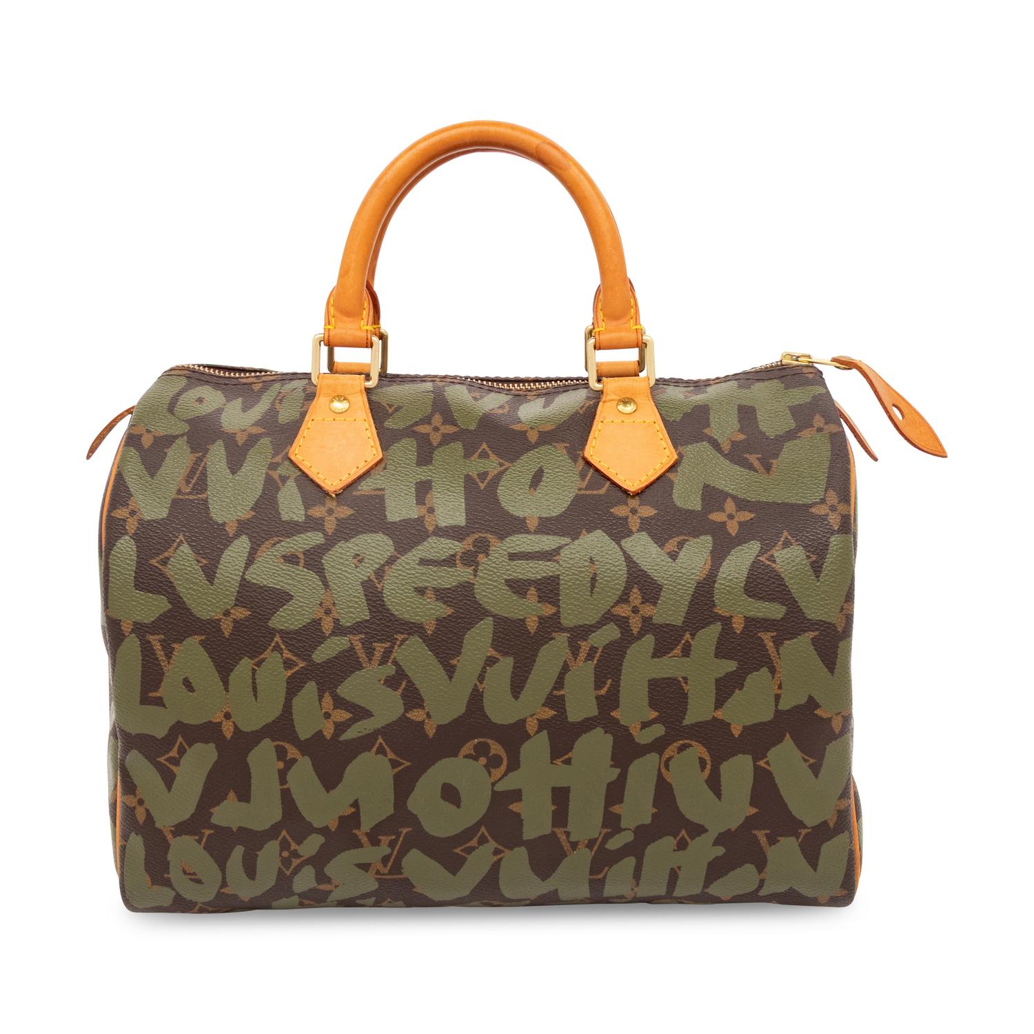 Louis Vuitton, Speedy 30 with Stephen Sprouse Graffiti