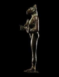 An Egyptian Bronze Bastet