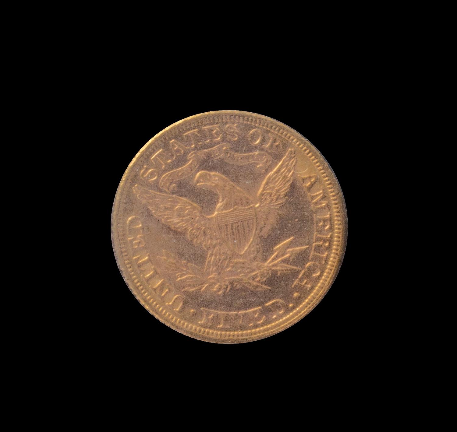 A United States 1881 Liberty Head $5 Gold Coin
