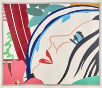 Tom Wesselmann (American, 1931-2004) Bedroom Face with Tulip