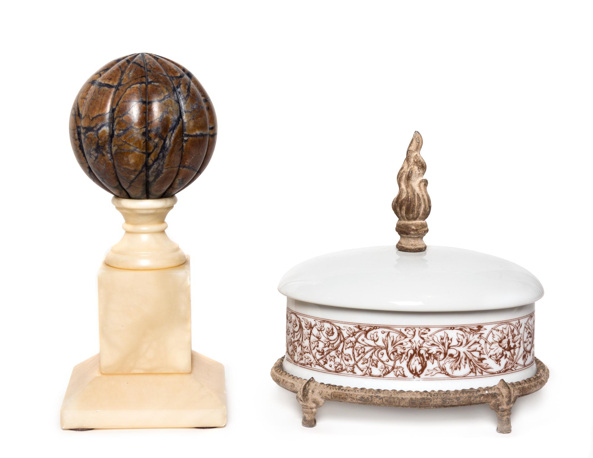 Two Contemporary Decorative Articles