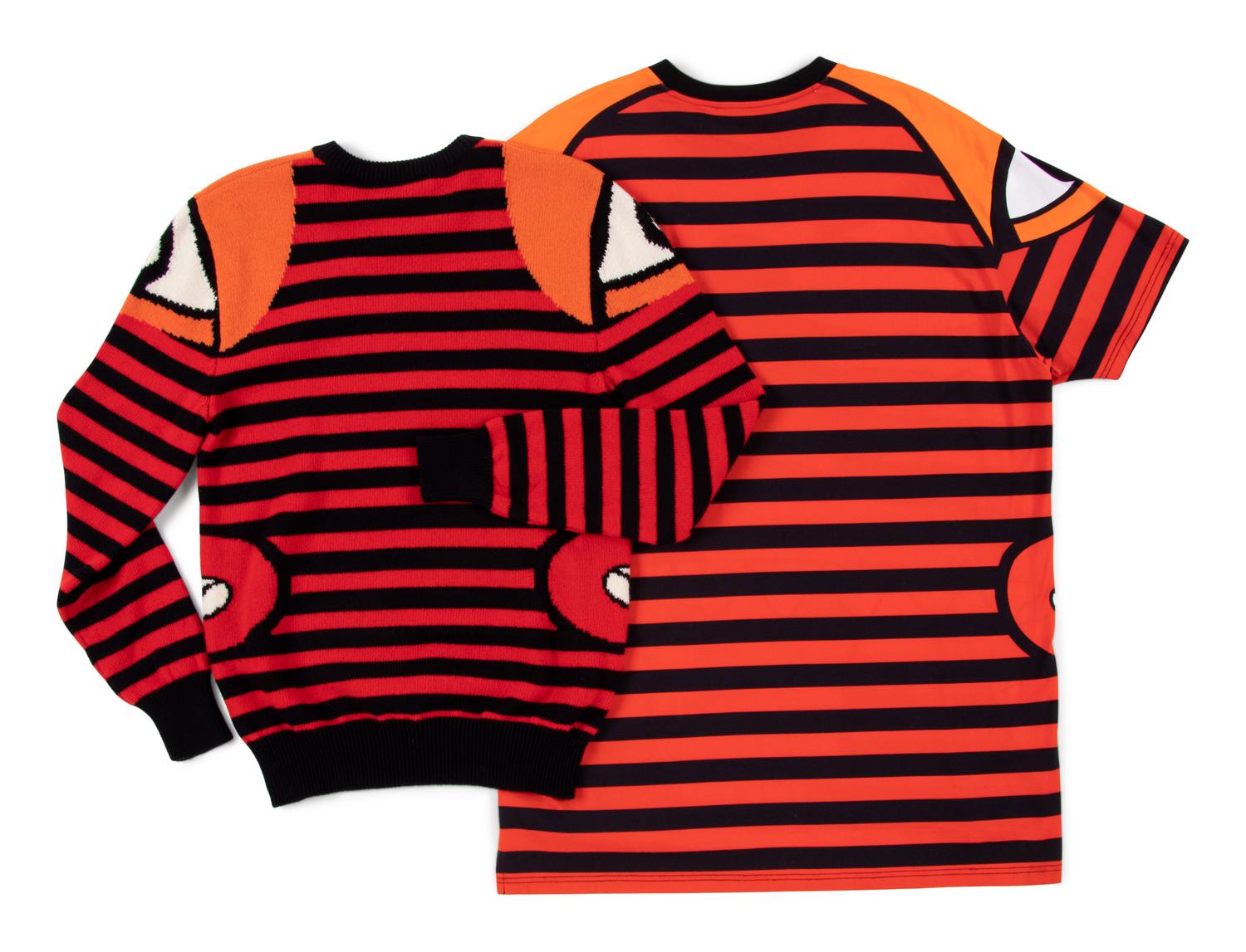 Two Givenchy Runaway Totem Pieces; One Sweater and One T-Shirt, Fall 2017 — BNY 40, 56