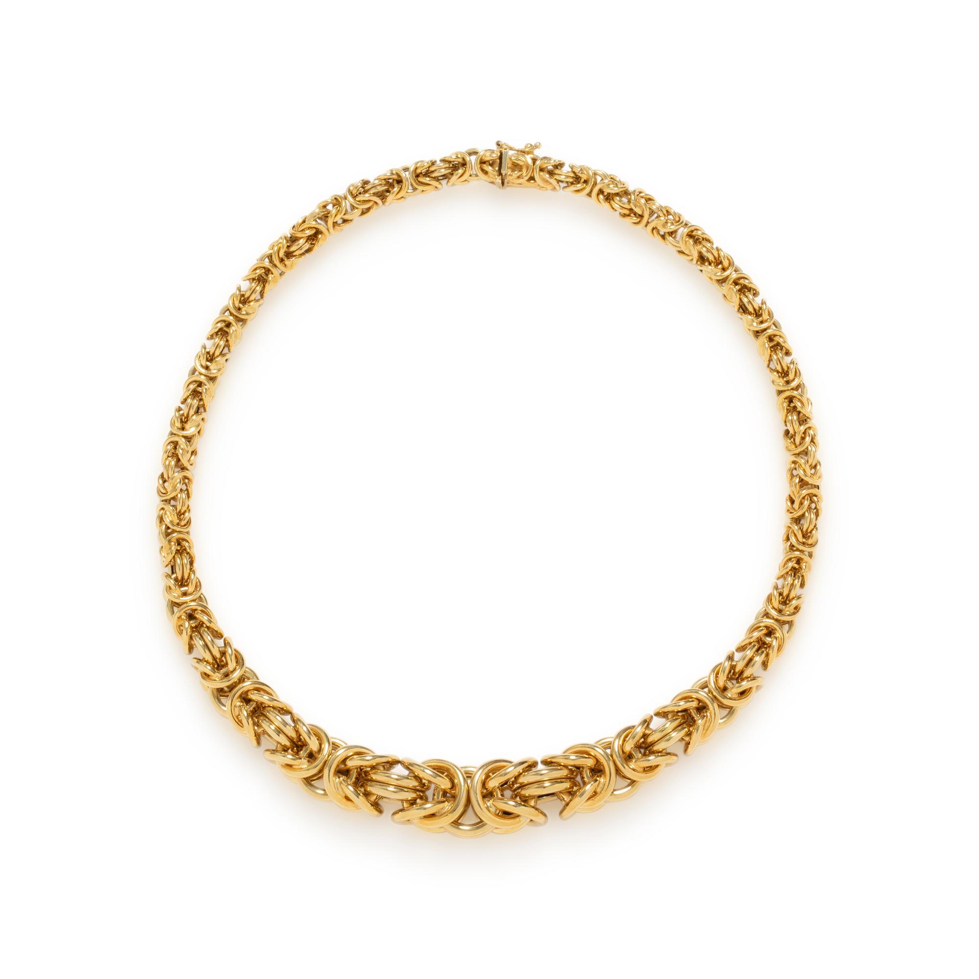 YELLOW GOLD NECKLACE