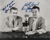 A Jack Buck and Harry Caray Dual Signed Autograph Photo (Beckett Authentication Services)